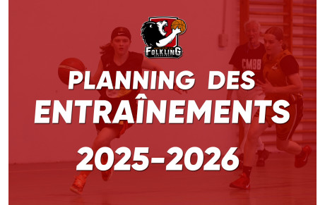 Reprise des entraînements 2025