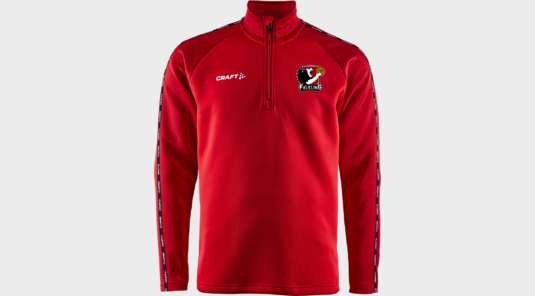 Sweat 1/2 zip Squad 2.0 Rouge (2023-2024)